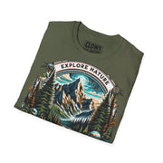 Clows Explore Nature Unisex Softstyle T-Shirt