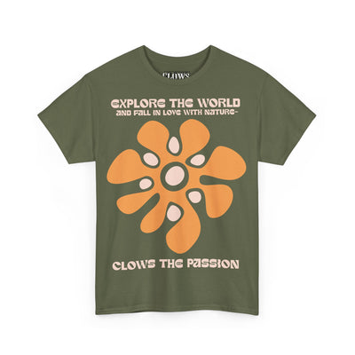 CLOWS EXPLORE THE WORLD Heavy Cotton Tee