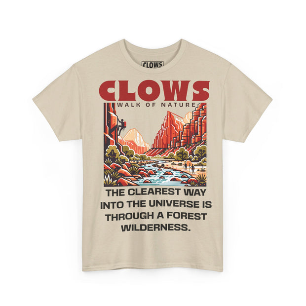 Clows Walk Of Nature Unisex Heavy Cotton Tee