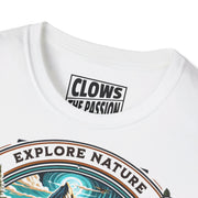 Clows Explore Nature Unisex Softstyle T-Shirt