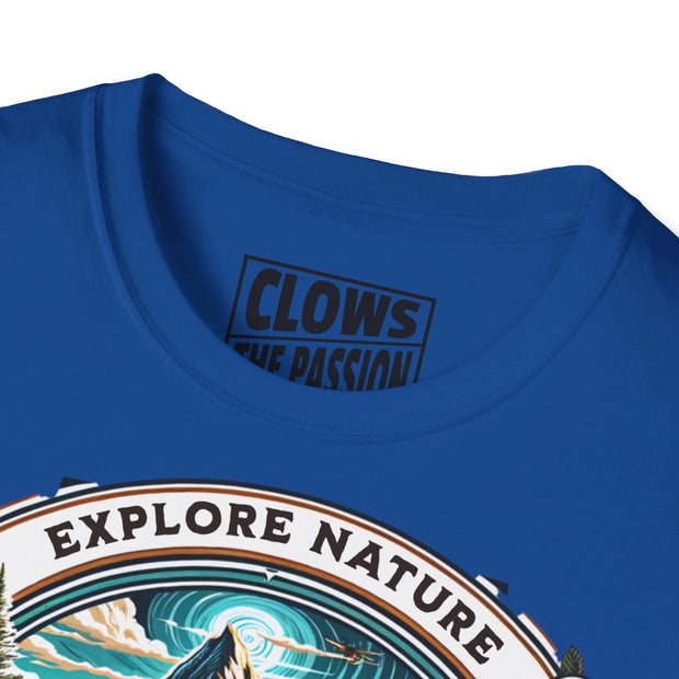 Clows Explore Nature Unisex Softstyle T-Shirt