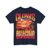 Clows Chasing The Sunset Unisex Heavy Cotton Tee