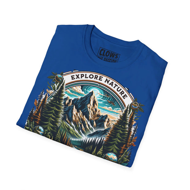 Clows Explore Nature Unisex Softstyle T-Shirt