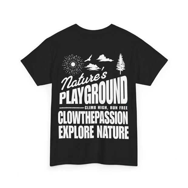 CLOWS NATURE'S PLAYGROUND Heavy Cotton Tee