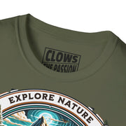 Clows Explore Nature Unisex Softstyle T-Shirt