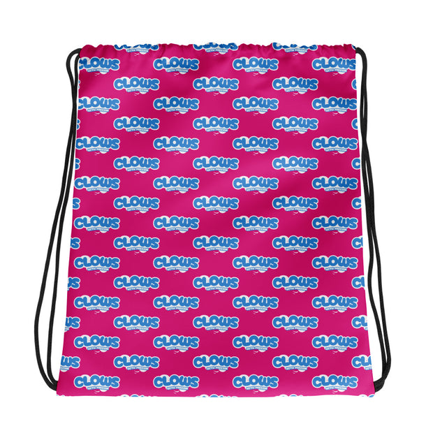 CLOWS WITH PASSION Drawstring Bag