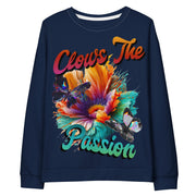 CLOWS THE PASSION Y2K BUTTERFLY Sweatshirt