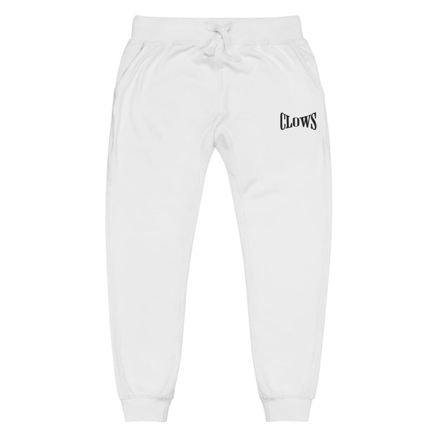 CLOWS Embroidered Unisex fleece sweatpants