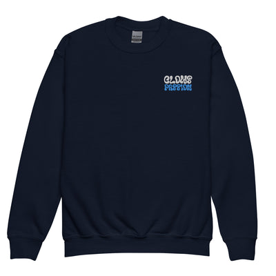 CLOWS PASSION Embroidered Youth crewneck sweatshirt